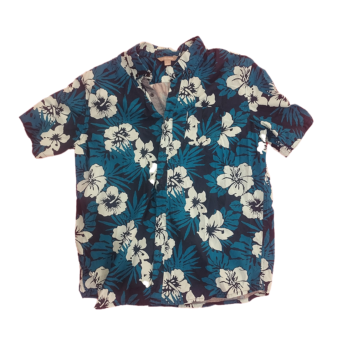 Falls Creek Hawaiian Shirt / Large