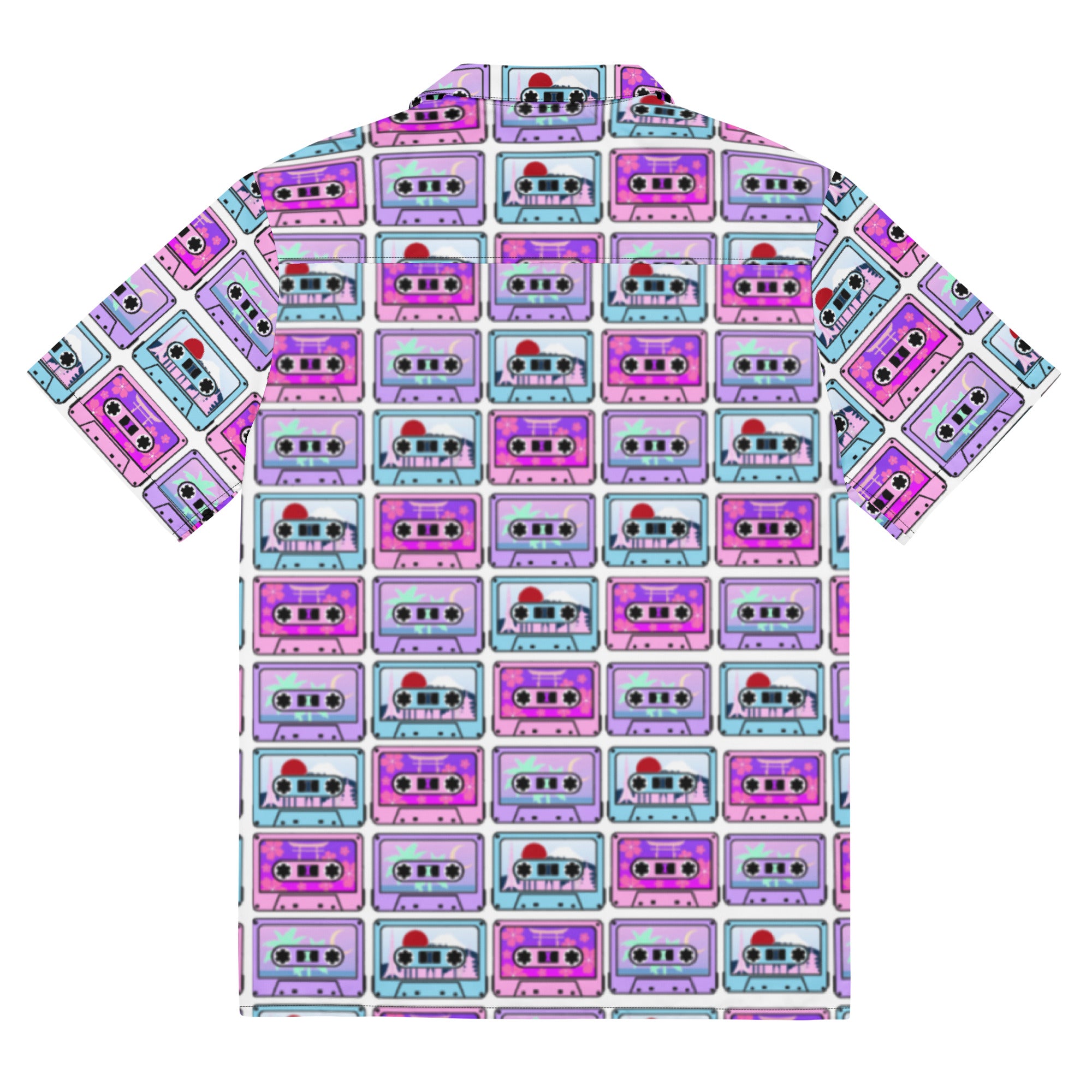 Colorful Cassettes Hawaiian shirt