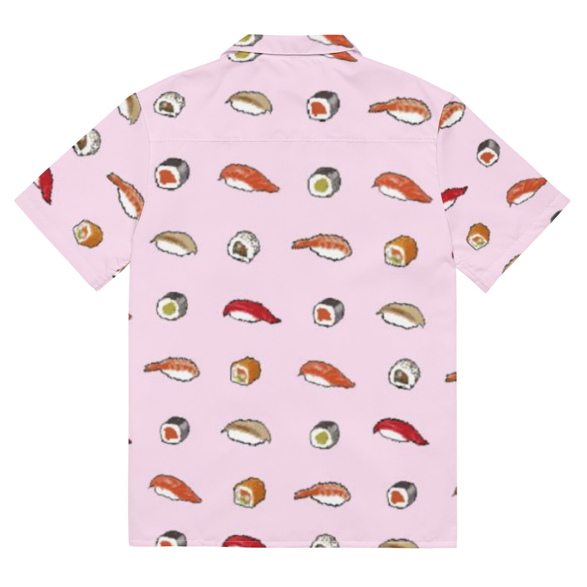 Sushi Hawaiian button shirt