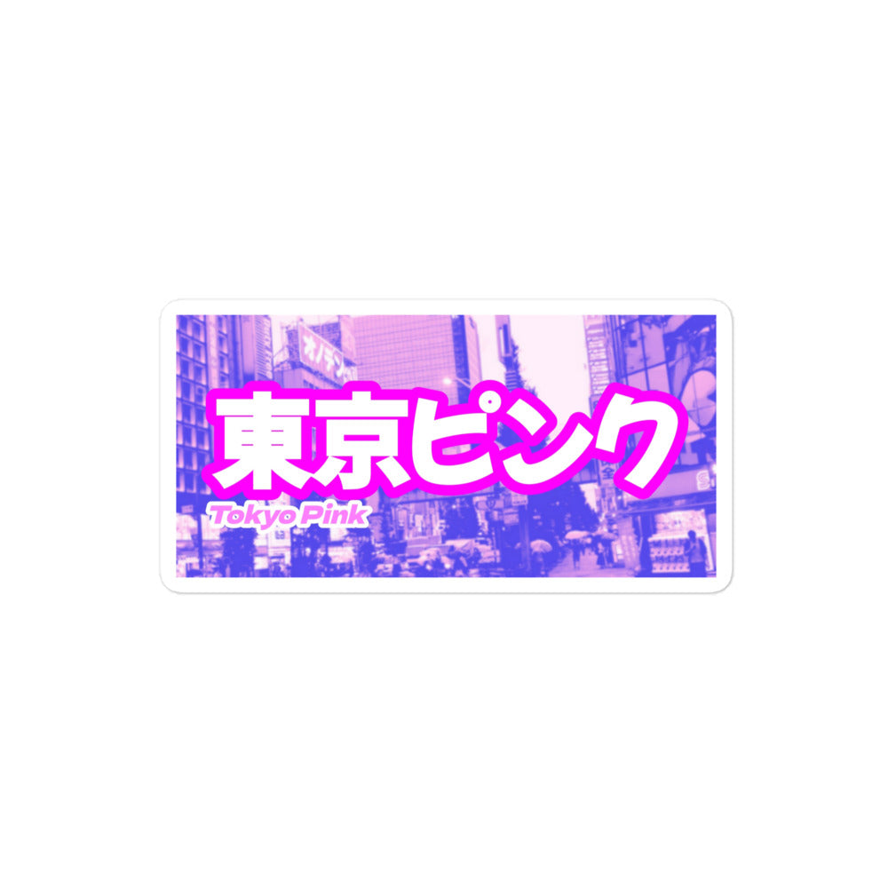 Tokyo Pink Bubble-free sticker