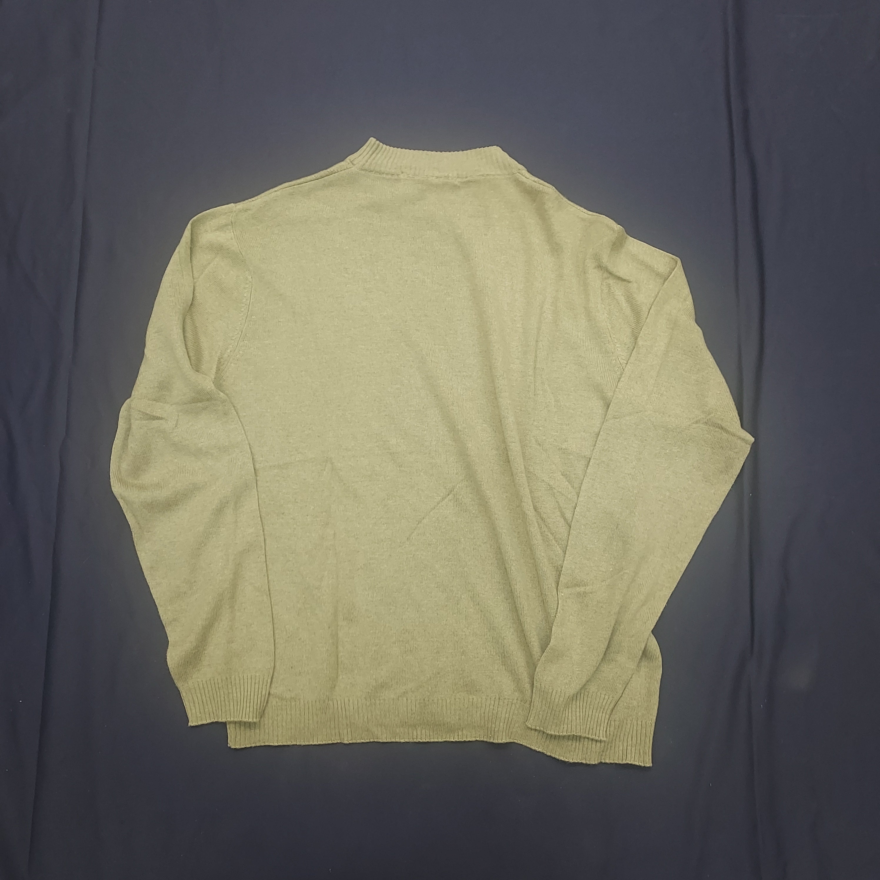 90s Perry Ellis Knit Mock Neck Sweater "Size M"