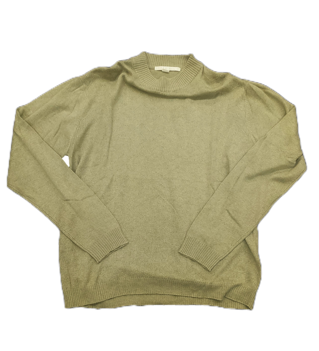 90s Perry Ellis Knit Mock Neck Sweater "Size M"