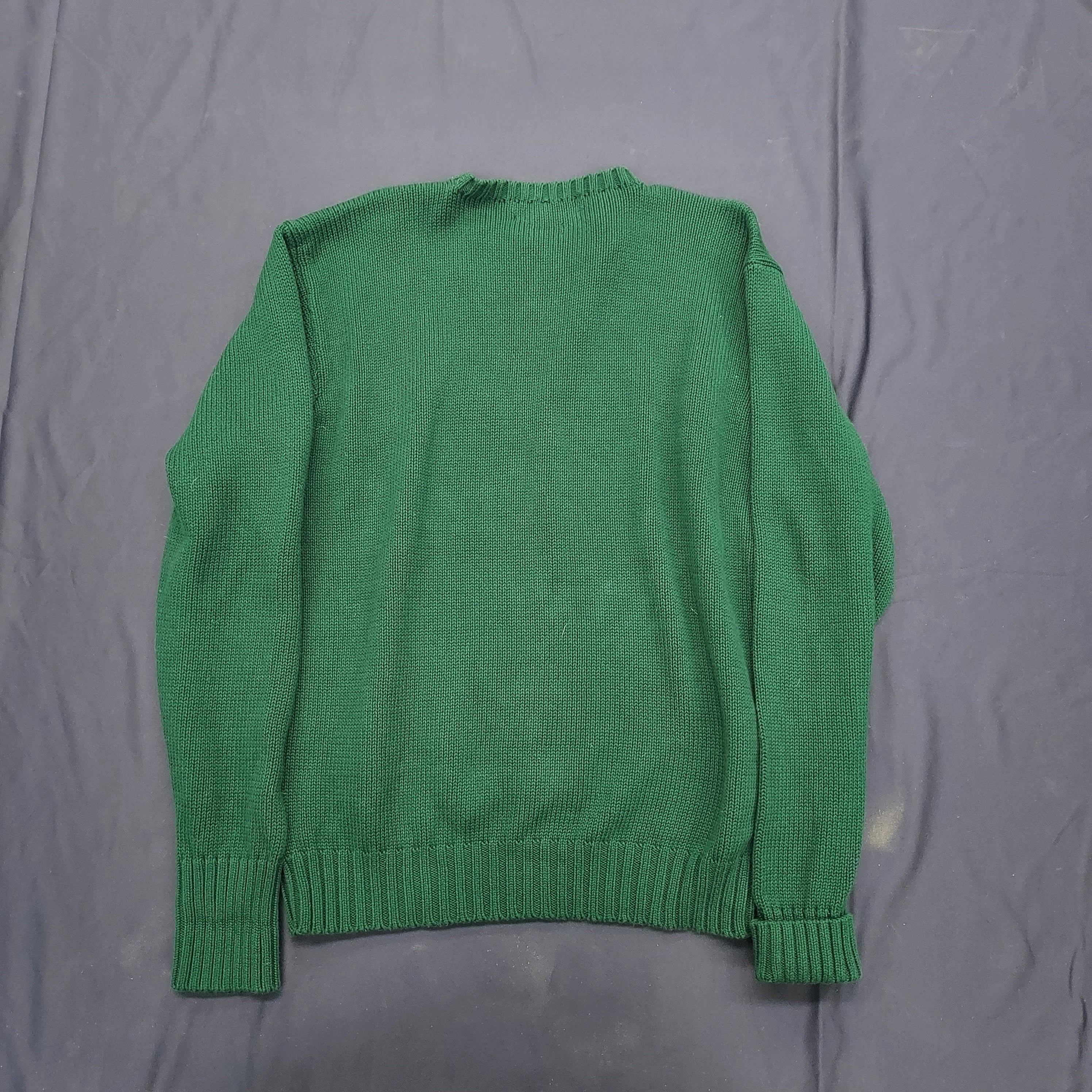 90s Green Ralph Lauren Polo Sweatshirt Size M