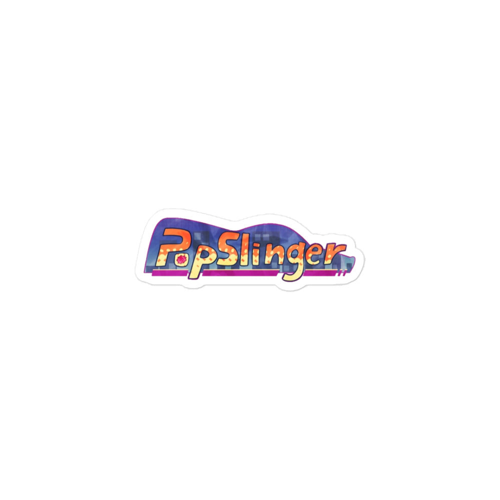 PopSlinger Bubble-free sticker