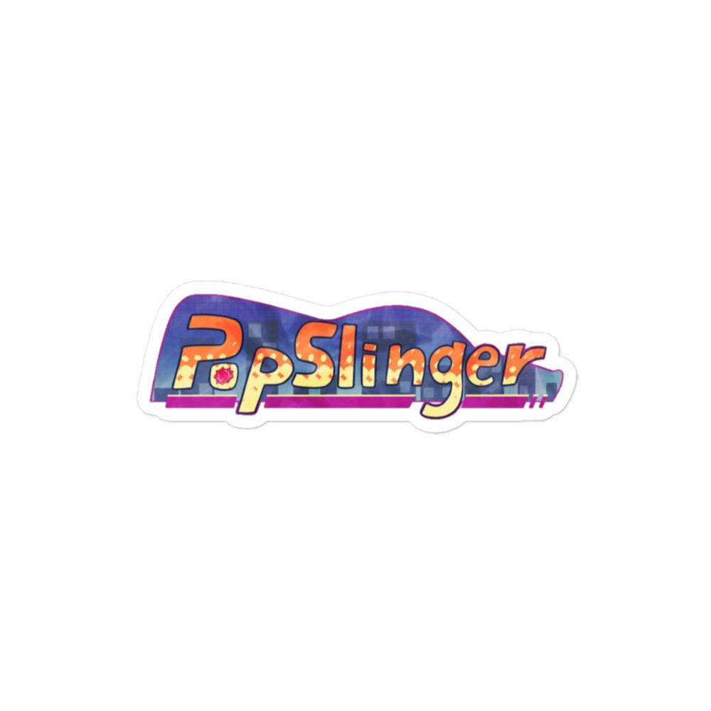 PopSlinger Bubble-free sticker