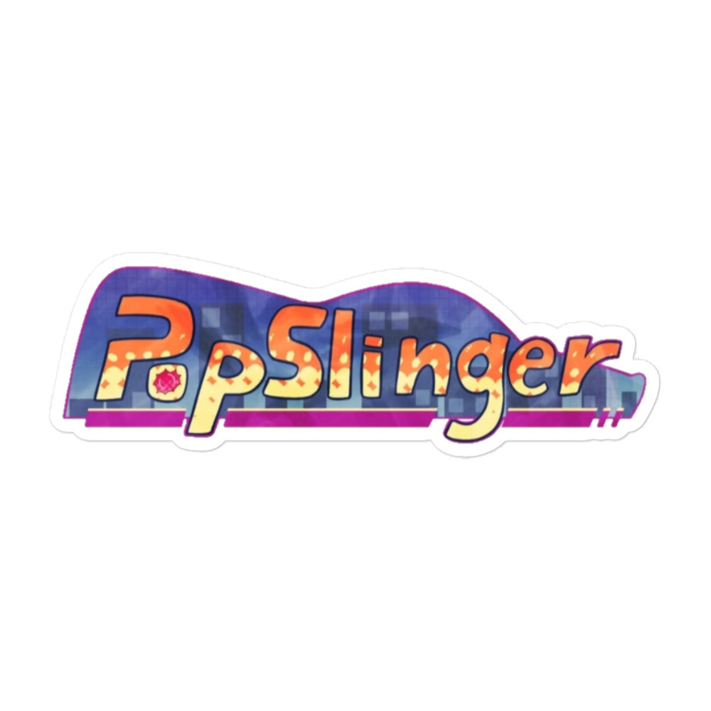 PopSlinger Bubble-free sticker