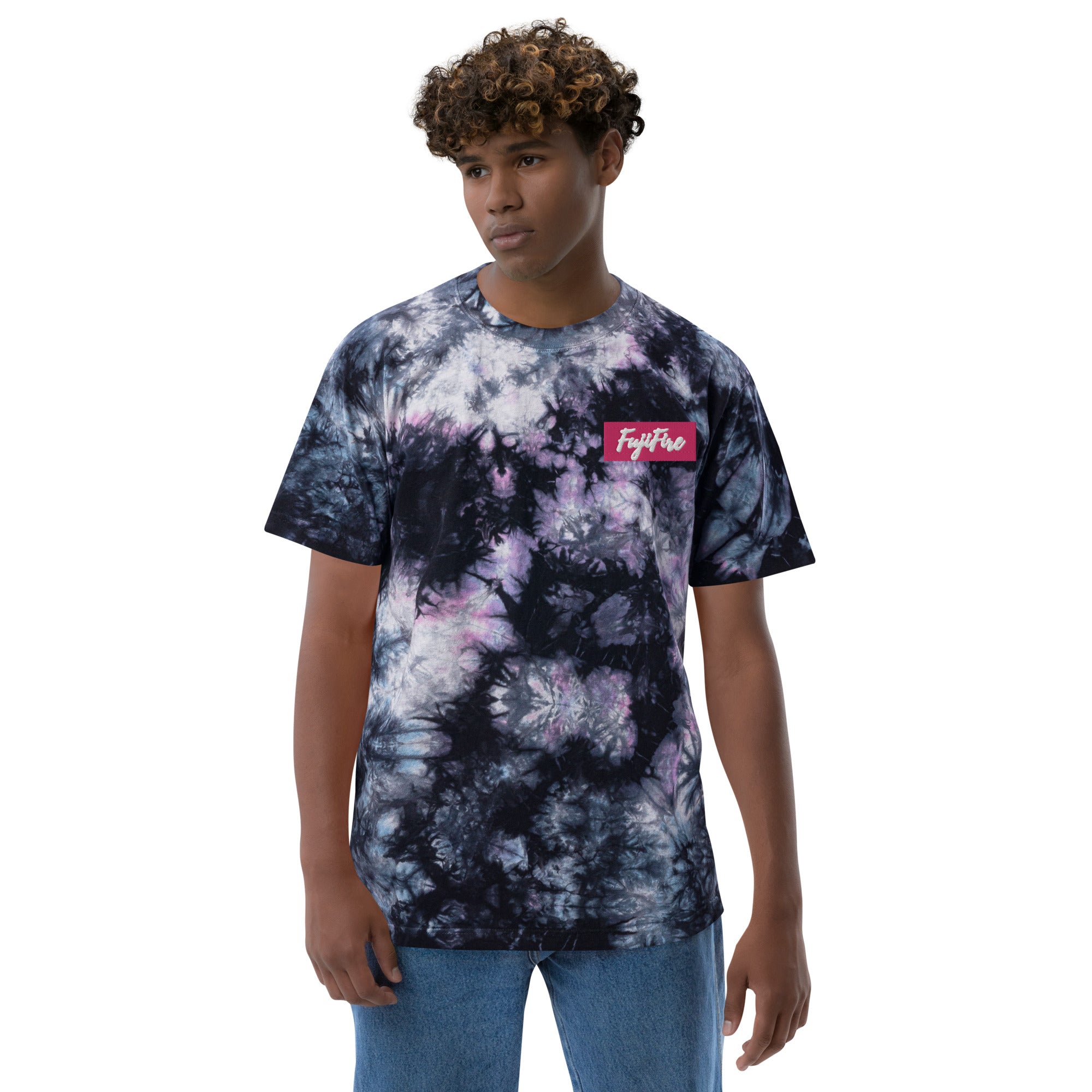 Fujifire Oversized tie-dye T-shirt