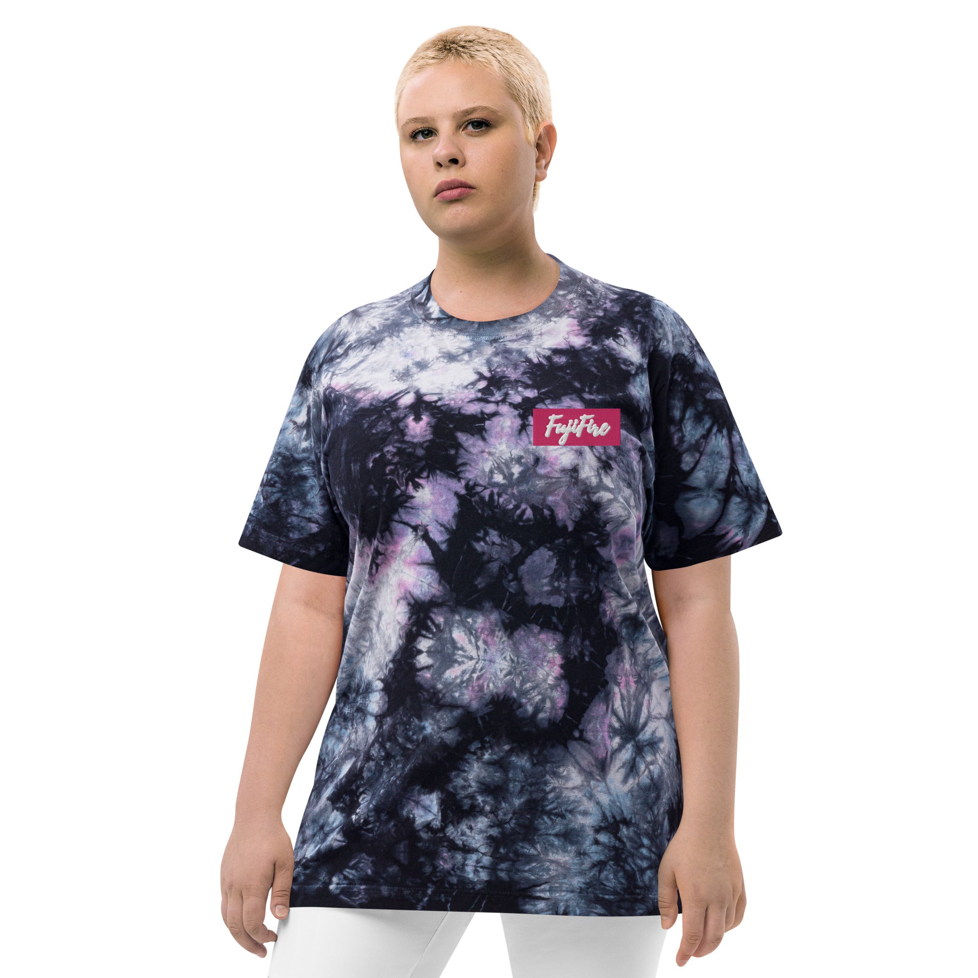 Fujifire Oversized tie-dye T-shirt