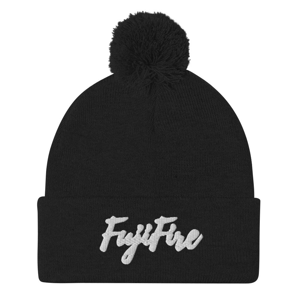 Fujifire Pom-Pom Beanie