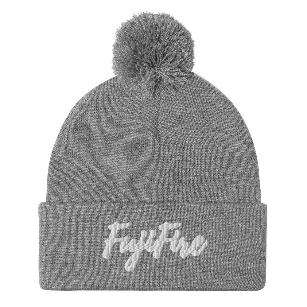 Fujifire Pom-Pom Beanie