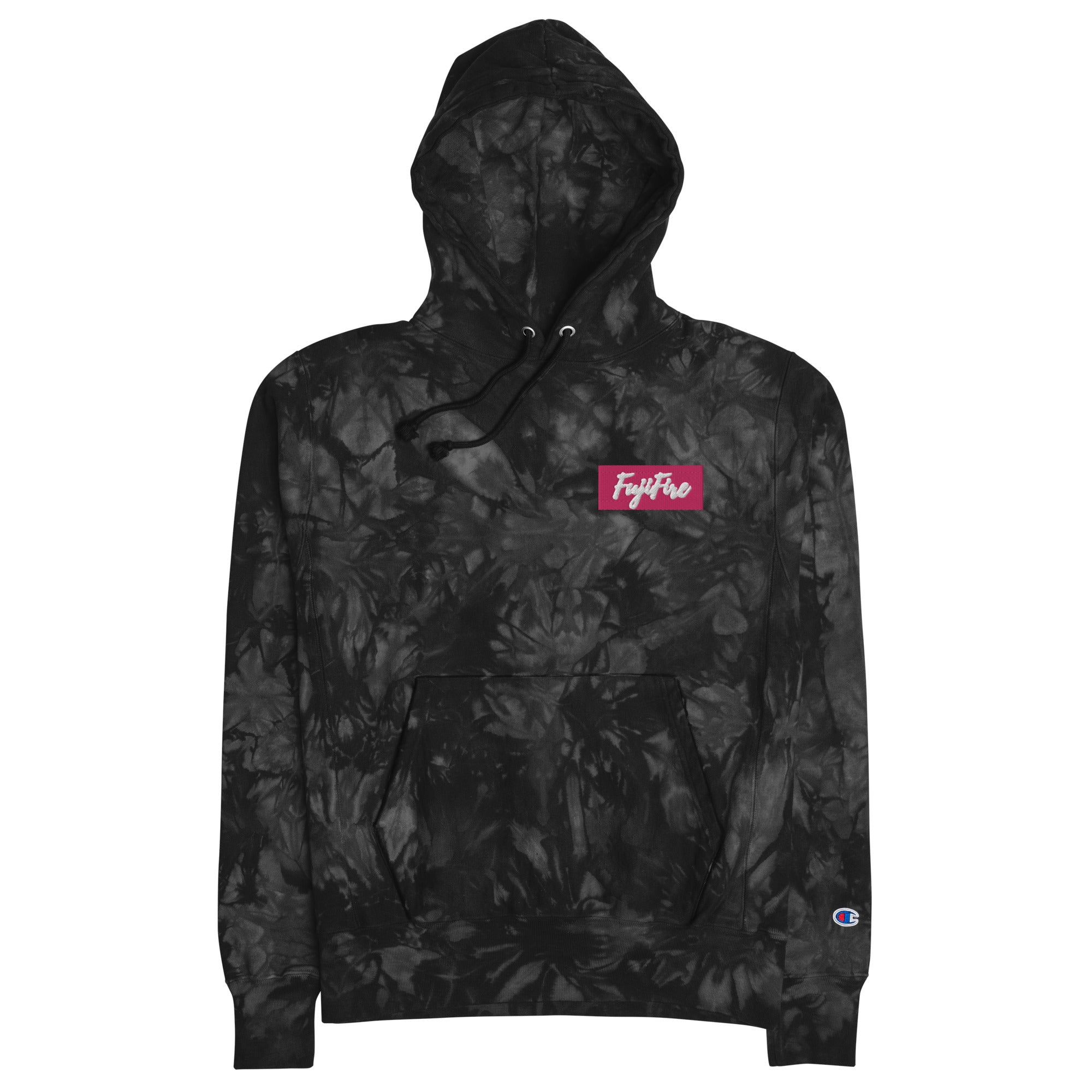 Fujifire Champion tie-dye hoodie