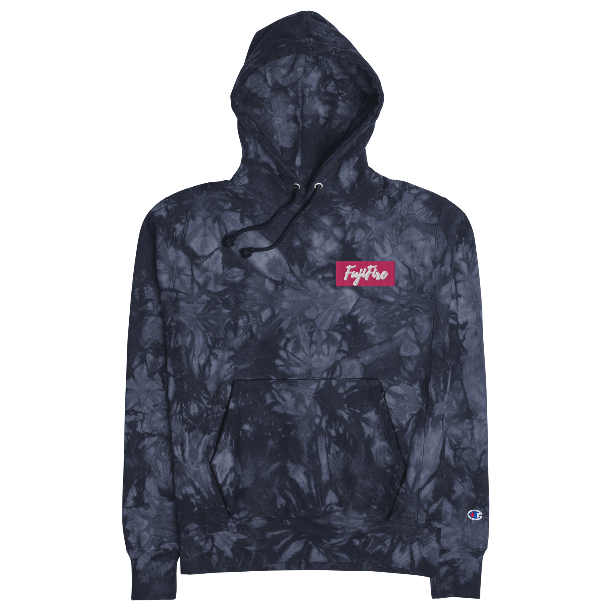 Fujifire Champion tie-dye hoodie