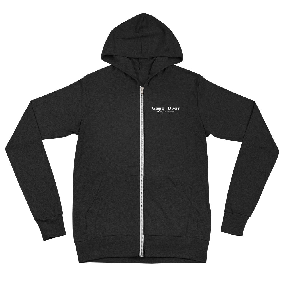 Switch Game Over zip hoodie